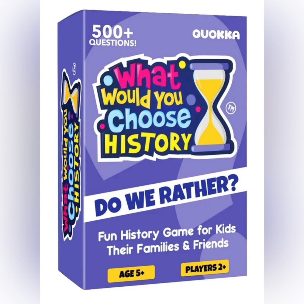 What Would You Choose History Game - NIB
